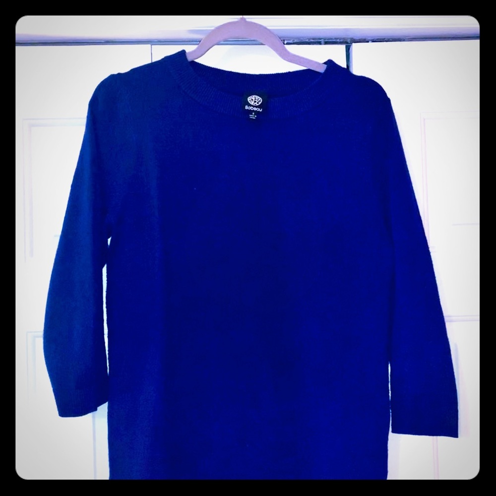 Nordstrom Rack - Blue 3/4 sleeve sweater